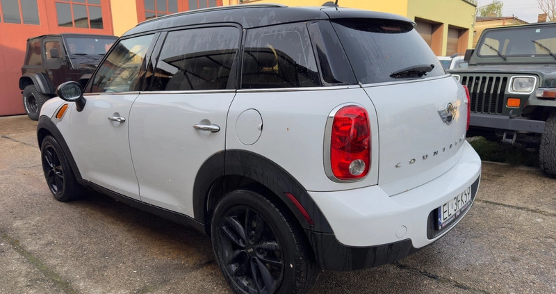 MINI Countryman cena 35900 przebieg: 179000, rok produkcji 2013 z Łódź małe 67